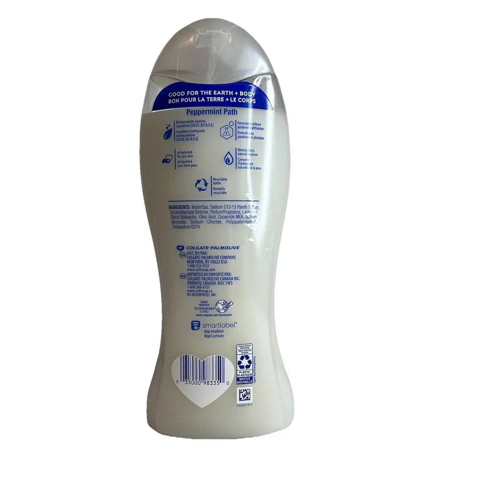 SoftSoap Peppermint Path Limited Edition Moisturizing Body Wash 20 Fl Oz Christm